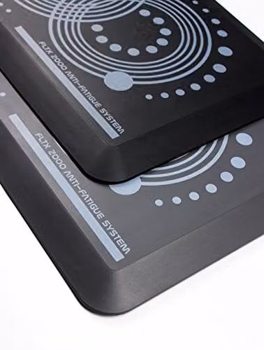 Floortex AFS-TEX 2000 Active Anti-Fatigue Standing Desk Mat, Black – 3