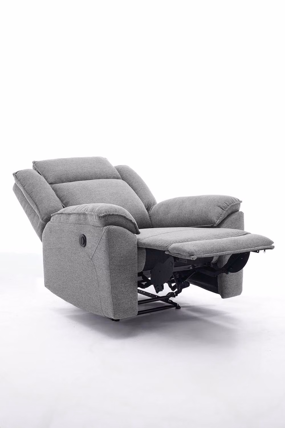 More4Homes Skye Grey Linen Electric Recliner Chair – 2