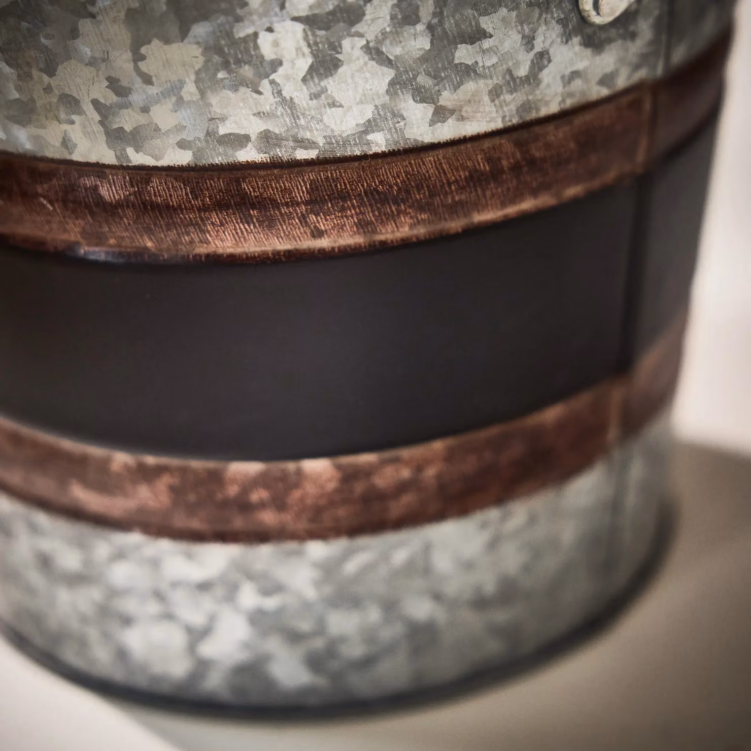 Dibor Traditional Kindling Bucket Silver Iron Firewood Log Storage – 5