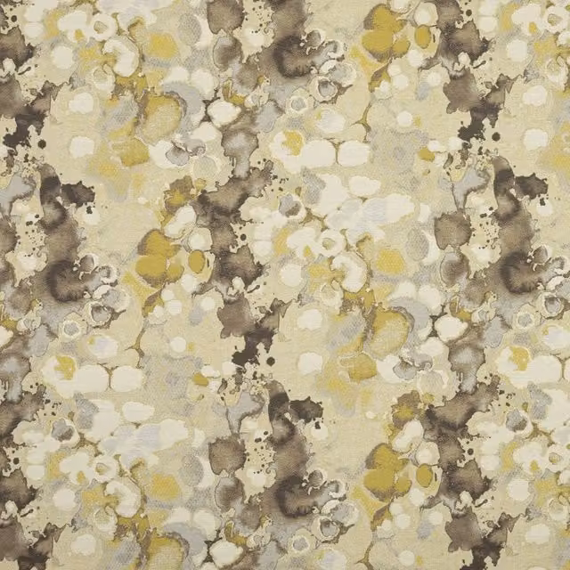 Terrys Laverne Fabric Ochre Yellow