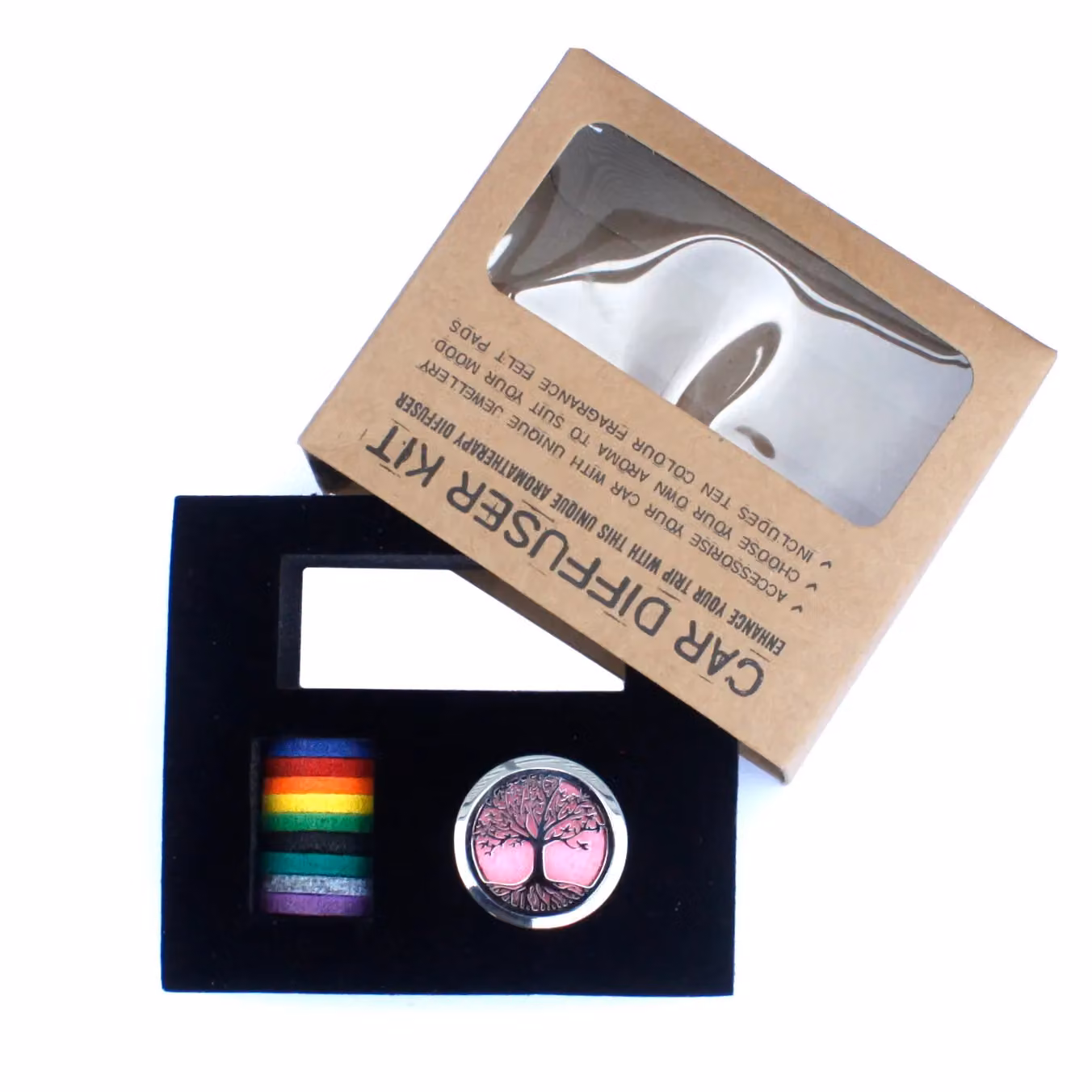 KDMD Football Car Diffuser Kit in Grey and Silver, 30mm – 3