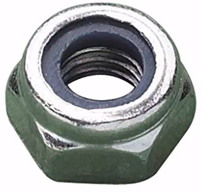 Metalmate Type T Nylon Insert Nut ZP M5, Grey (Box of 1000)