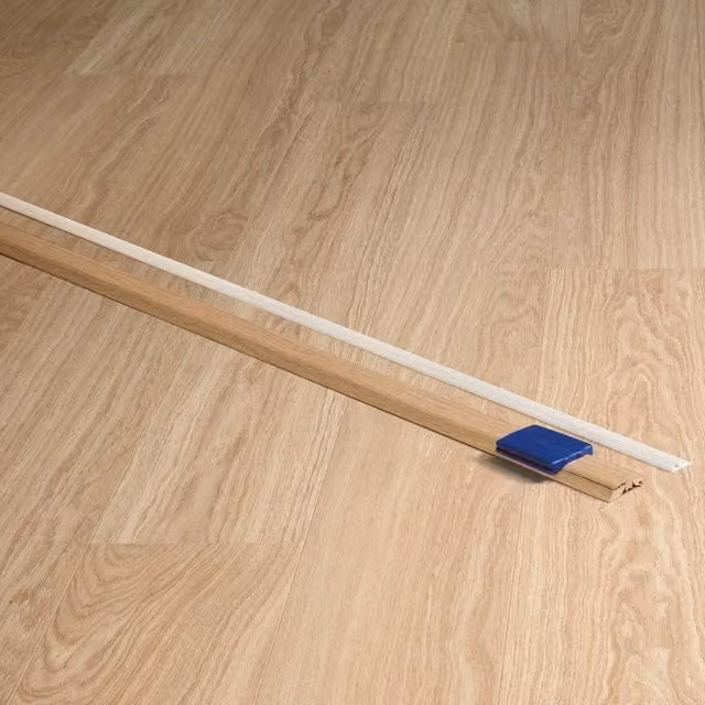 XtraStep 5 in 1 Laminate Flooring Trim Moulding, White Oak, W/D/H: 48 x 13 x 2150 mm