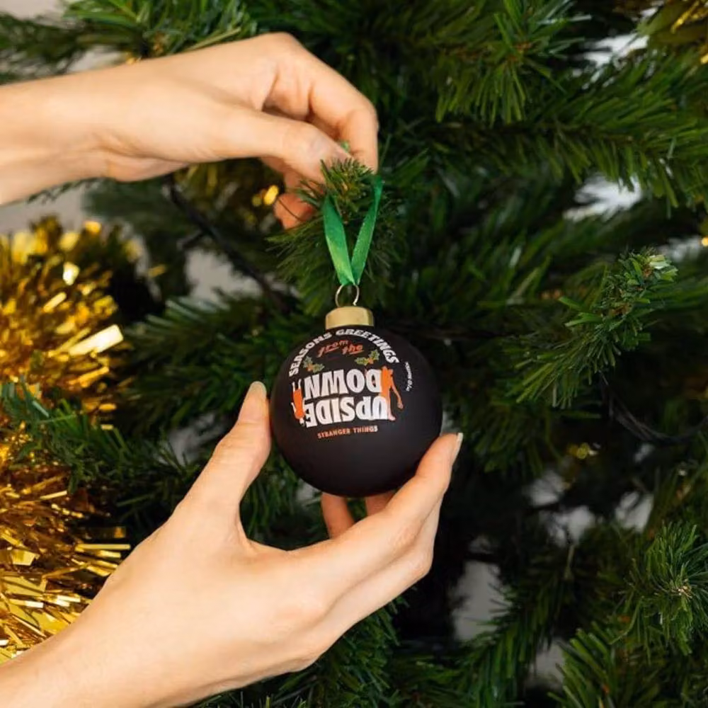 Grupo Erik Stranger Things Set of 4 Multicolour Glass Christmas Baubles – 6