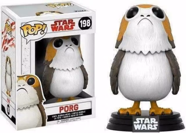 Funko Pop Star Wars The Last Jedi Porg 198 Vinyl Figure - Multicoloured