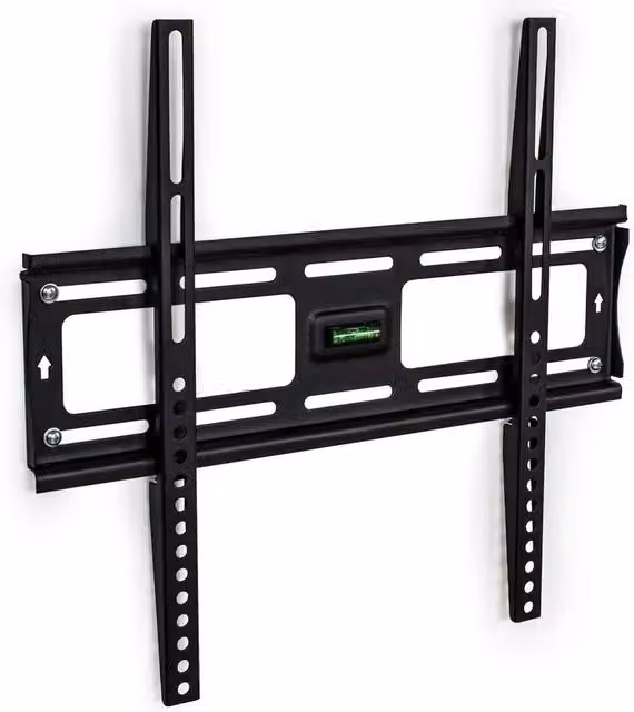 Tectake Black Matt Metal Television Bracket for 26-75 Inch Screens