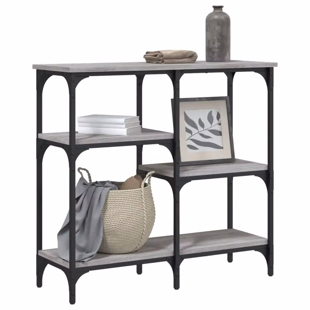 Berkfield Home Grey Sonoma Console Table, W/D/H: 80 x 29 x 75 cm – 3