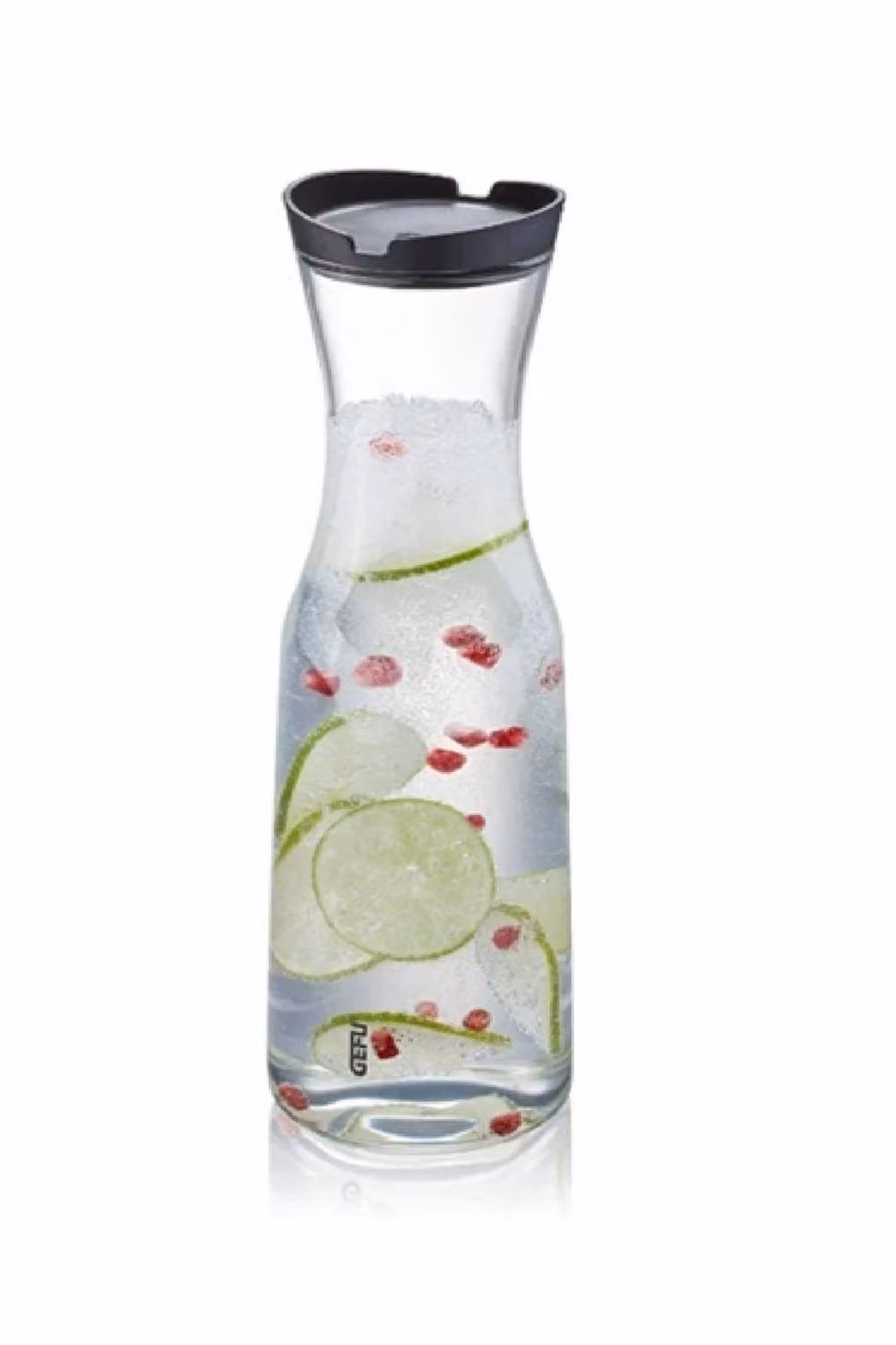 Gefu Smartline Borosilicate Glass Carafe with Lid, Clear, 1 l – 3
