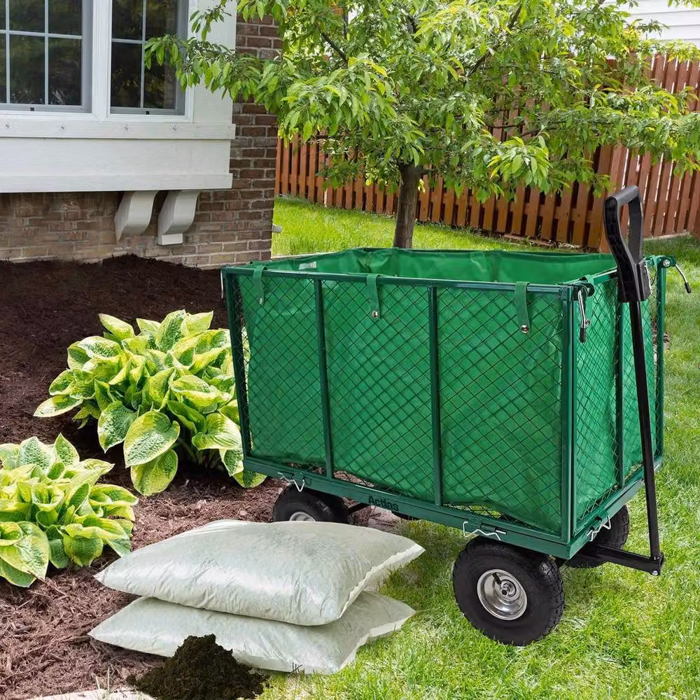 Kelvenix Heavy Duty Garden Cart Trolley in Green – 3