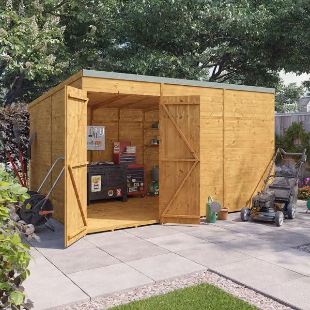 BillyOh Weka Pent Workshop in Brown Wood