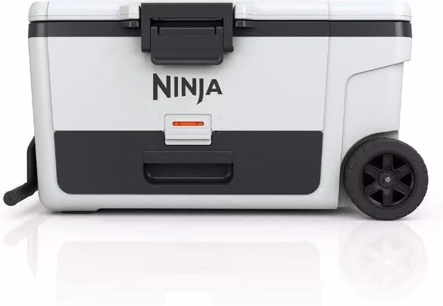 Ninja FrostVault 61L Wheeled Cooler with Dry Zone FB265EUUK in White – 1
