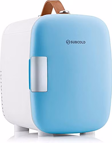 Subcold Pro4 Luxury Mini Fridge Cooler, 4 Litre, Blue