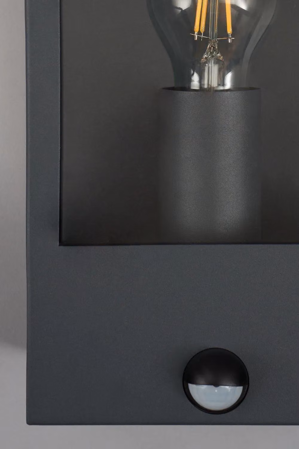 BHS Lighting Wallace Modern Outdoor Wall Light with Motion Sensor in Grey – 2