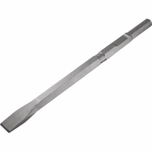 Faithfull FAIKAGC380 Chrome Molybdenum Steel Chisel with Kango Shank in Silver