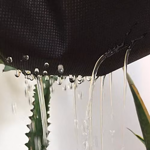SolaDirect Black Woven Weed Control Membrane with 20 Pegs, 2 x 2 m – 8