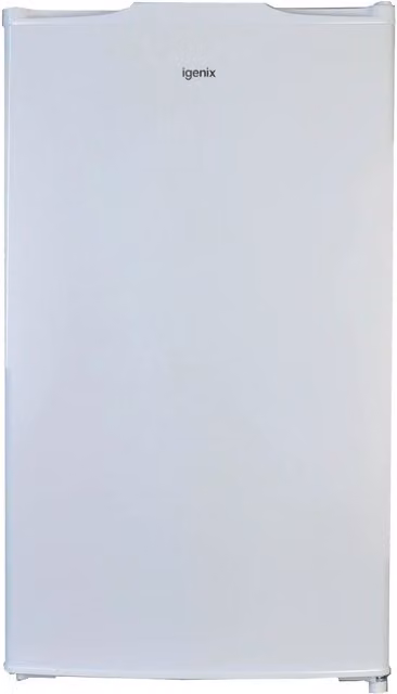 Igenix 80 Litre Under Counter Fridge in White with Reversible Door
