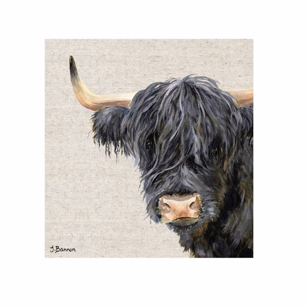 Jane Bannon Hagrid Multicolour Animal Illustration Paper Poster – 2