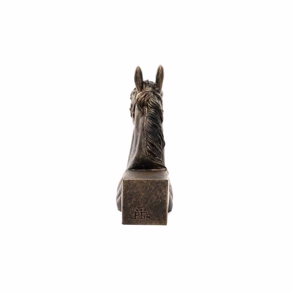 Potty Feet Bronze Horse Figure Planter Support Ornaments, Set of 3 Polyresin Decorative Animal Feet for Indoor and Ornamental Garden Plants – 2