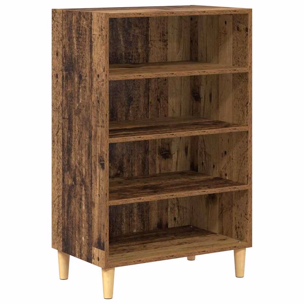 Berkfield Home Rustic Sideboard with Shelf in Brown, W/D/H: 57 x 35 x 90 cm – 3