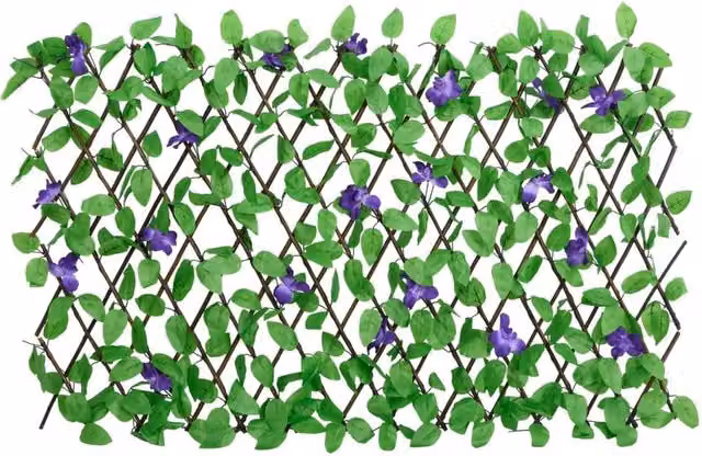 Berkfield Home Artificial Ivy Trellis Expandable Green W: 70 cm, H: 180 cm – 1