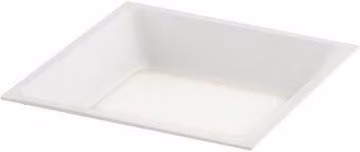 Netlighting Xanto Square Recessed LED Downlight, White, 3000K Warm White