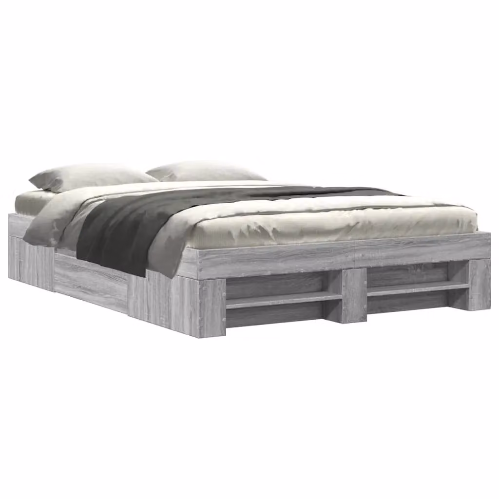 Berkfield Home Grey Sonoma Bed Frame with Drawers, W/D/H: 140 x 190 cm – 2