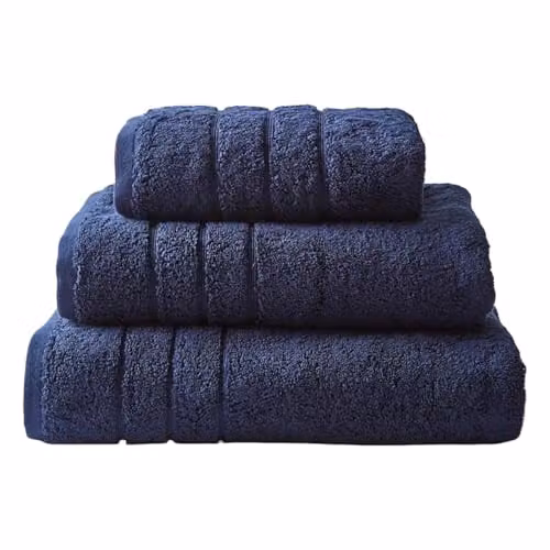 Allure Bath Fashions Luxury Blue Cotton Terry Hand Towel – 1