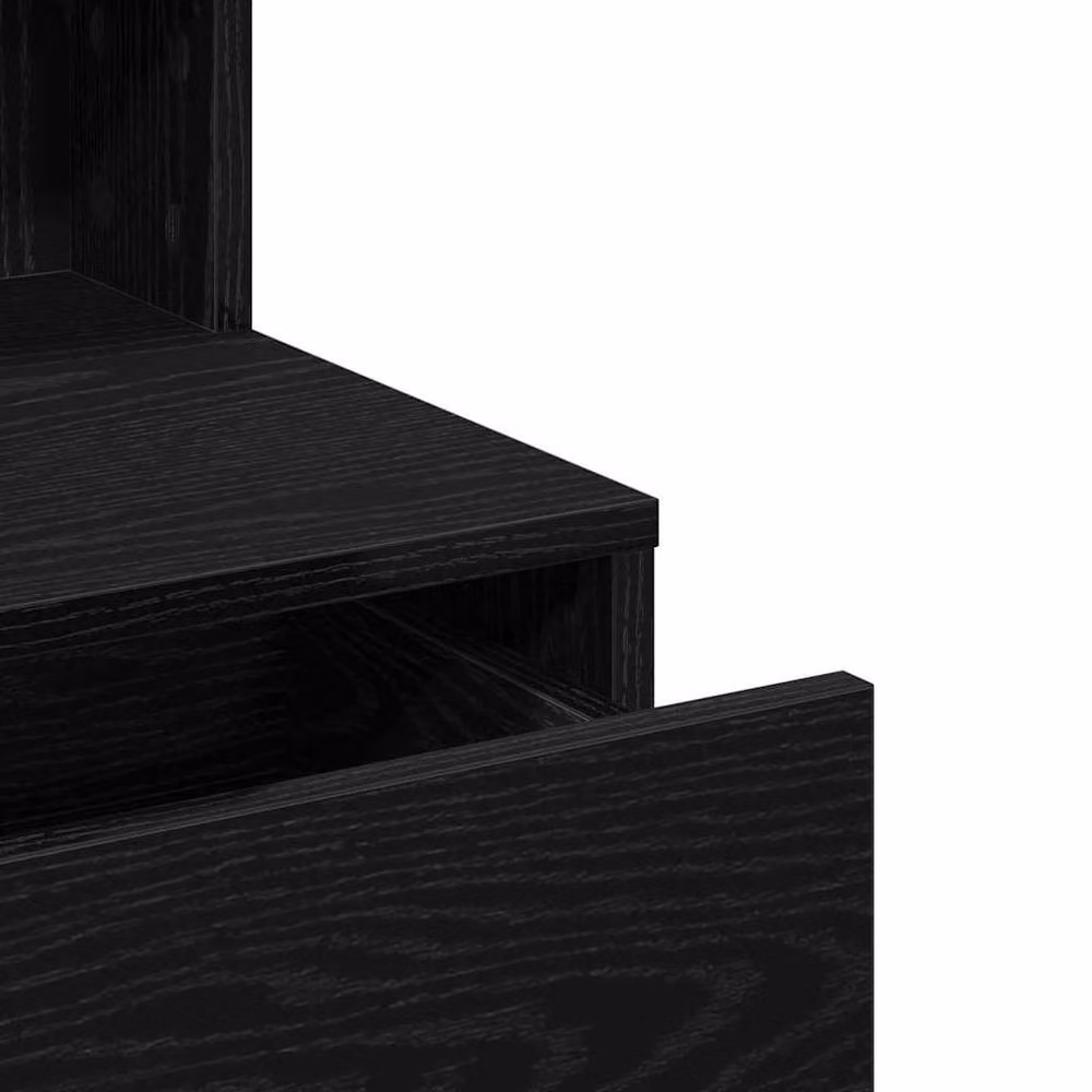 Berkfield Home Traditional Dressing Table in Black Oak – 7