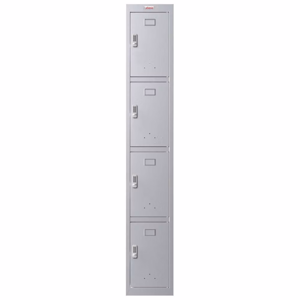 Phoenix Safe Company PL1430GGE Personal Locker in Grey with Electronic Locks, H 180 cm x W 100 cm – 2