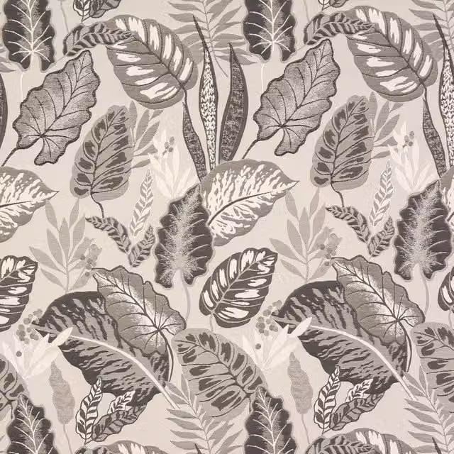 Terrys Mendoza Fabric in Grey and Beige