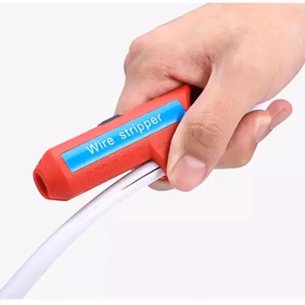 SPETLEK Electrical Cable Stripping Tool in Red, Length: 520 cm – 4