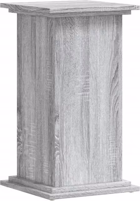 Berkfield Home Grey Sonoma Plant Stand, W/D/H: 33 x 33 x 60 cm