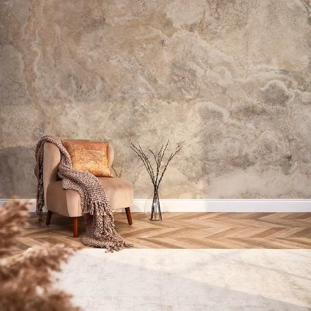 I Love Wallpaper Veneto Full Wall Mural in Sandstone, 350cm
