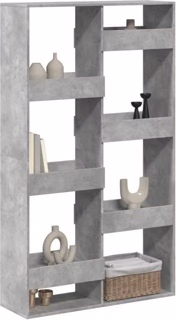 Berkfield Home Concrete Grey Room Divider, W: 100 cm, D: 33 cm, H: 175 cm – 1