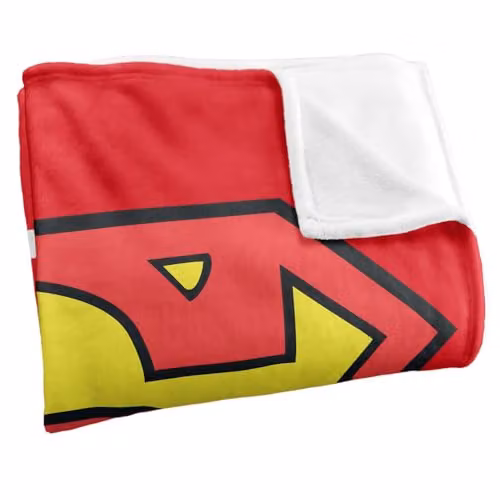 LOGOVISION Superman Super Mom Justice League Soft Fleece Throw Blanket, Multicolour, W: 127 cm x D: 152.4 cm – 2