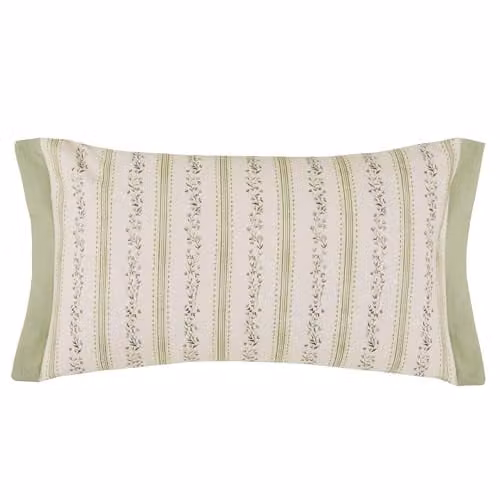 Voyage Maison Primavera Floral Cotton Feather Filled Cushion, Multicolour, W: 50 cm, H: 30 cm