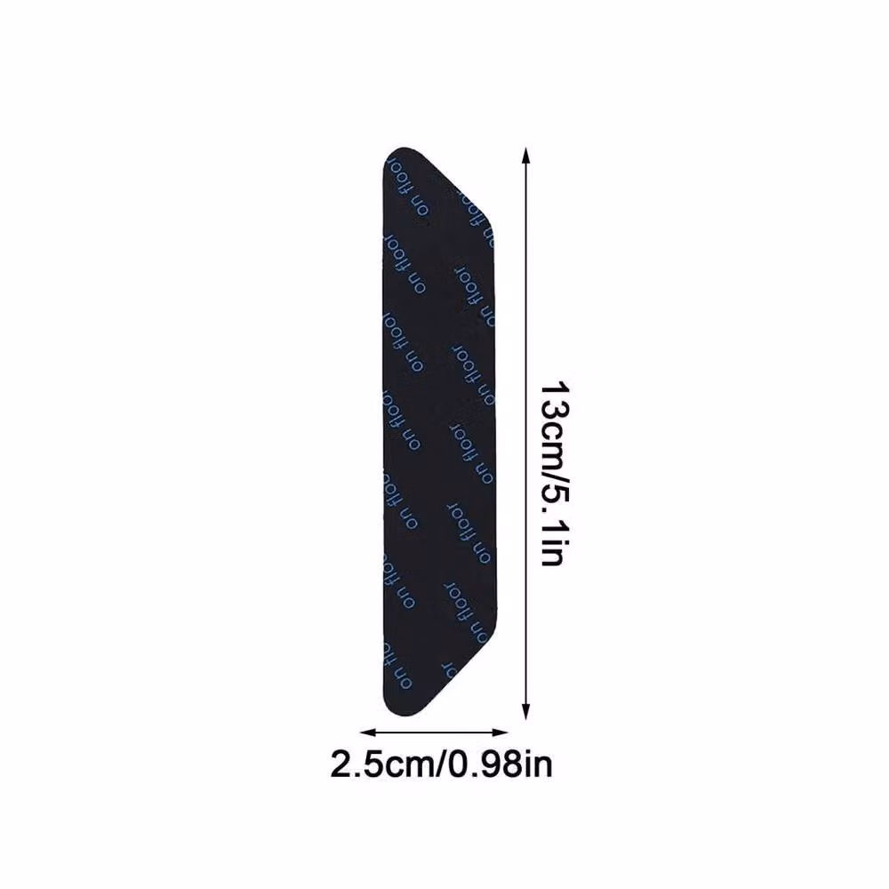 Pawnora 8 Piece Anti Slip Strip Shaped Rug Underlay, Black, 110 x 120 cm – 2