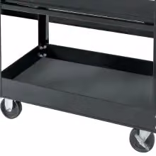 Phoenix Safe Company TC3316BK Portable Multifunctional Tool Cart with 3 Drawers and 1 Lockable Compartment, Black – 8