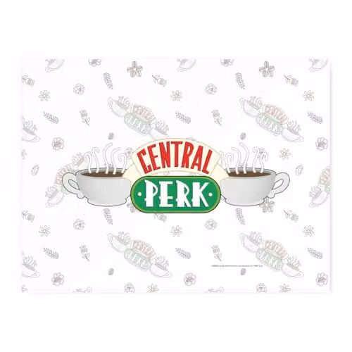 Zavvi Friends Central Perk Rectangular Chopping Board, White – 2