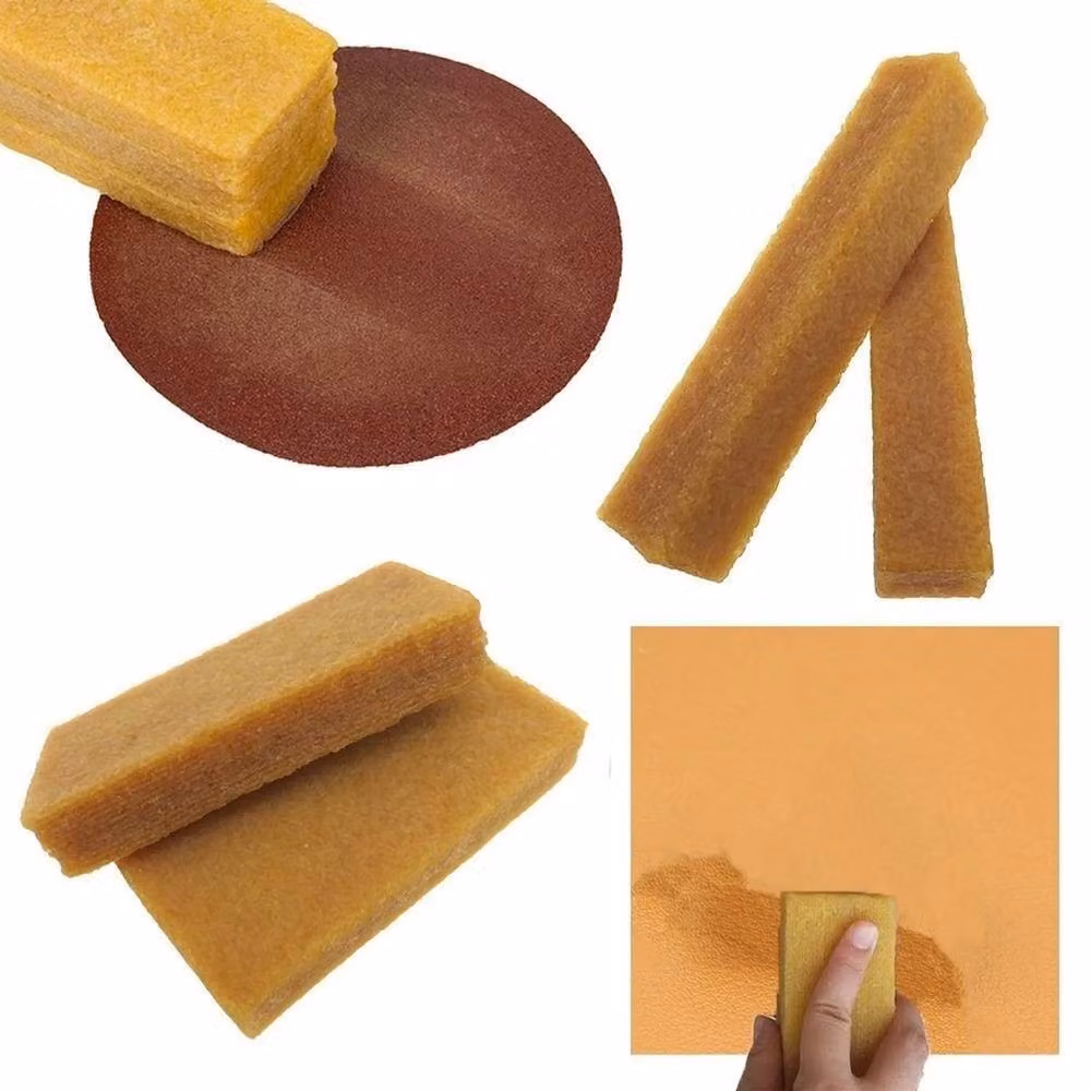 SPETLEK Yellow Rubber Sanding Belt Cleaner for Belt Sanders, W/D/H: 150 x 25 x 25 mm – 2