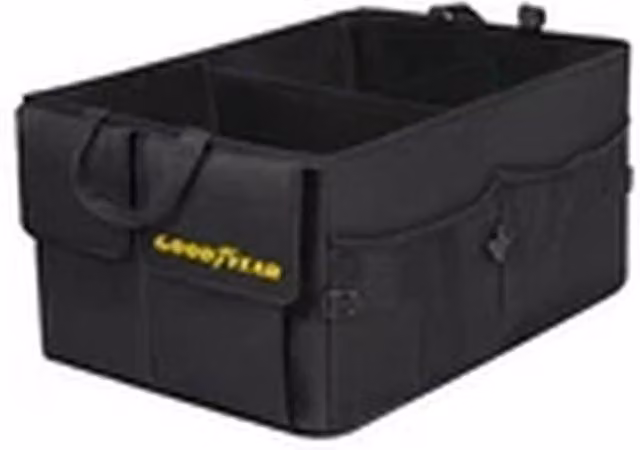 Havendro Heavy Duty Collapsible Car Boot Organiser Tidy Storage Box in Black