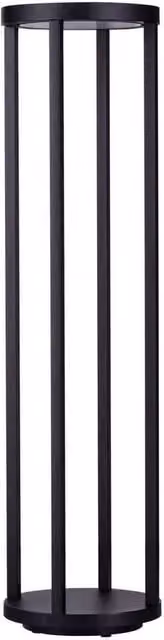 Netlighting Optus Outdoor LED Bollard in Dark Anthracite Grey, 9W, 459lm, 3000K, IP65 – 1