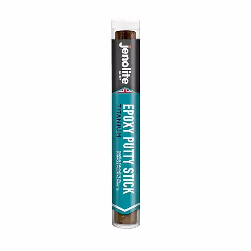 JENOLITE Titanium Industrial Strength Epoxy Putty Repair Stick, Grey, 112g