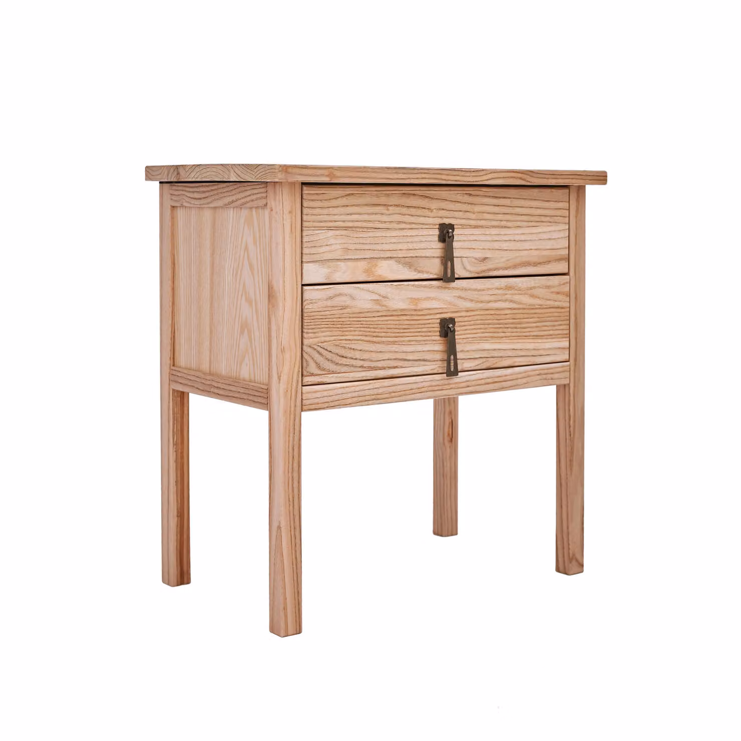 Cabinet Bits Montese 2 Drawer Bedside Table in Brown – 2