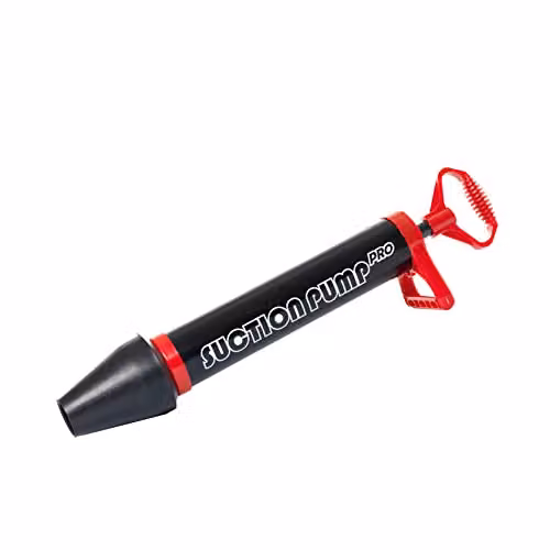 Buffalo Blaster Pro Suction Pump Action Toilet Plunger in Black and White – 1