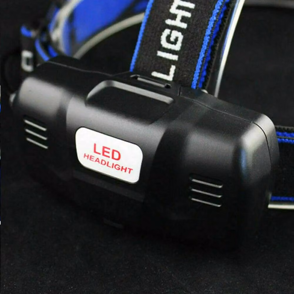 NESTLUNE USB Rechargeable Waterproof LED Zoom Headlamp in Black – 6
