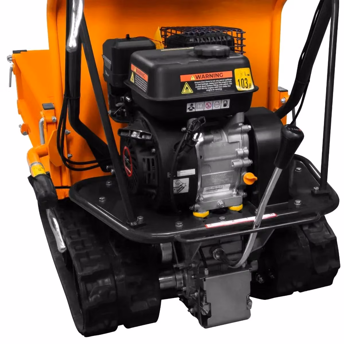 Monstershop Tracked Mini Dumper Petrol Transporter in Orange – 4