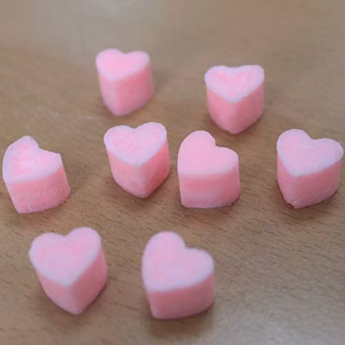 KDMD Aroma Wax Melts Geranium and Anise in Pink