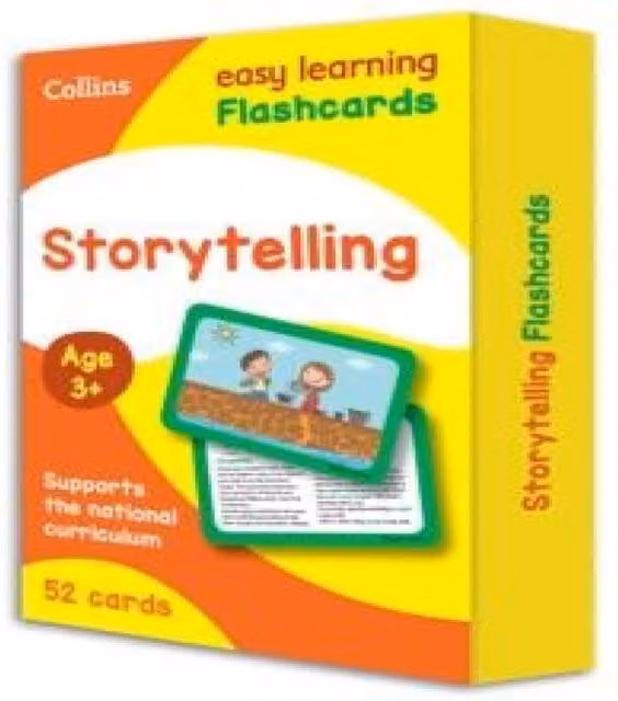 Collins Easy Learning Storytelling Flashcards Multicolour Paper Book