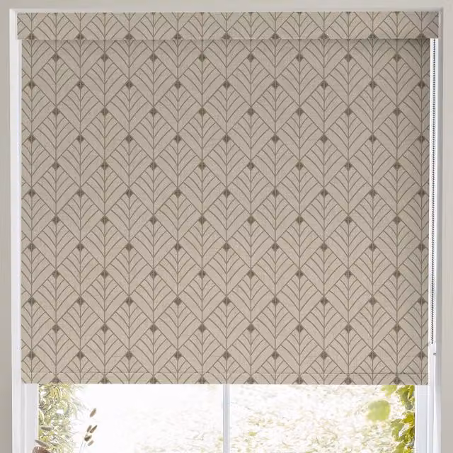 Terrys Solitaire Made to Measure Blackout Roller Blind in Taupe
